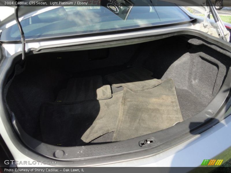 Light Platinum / Ebony 2004 Cadillac CTS Sedan
