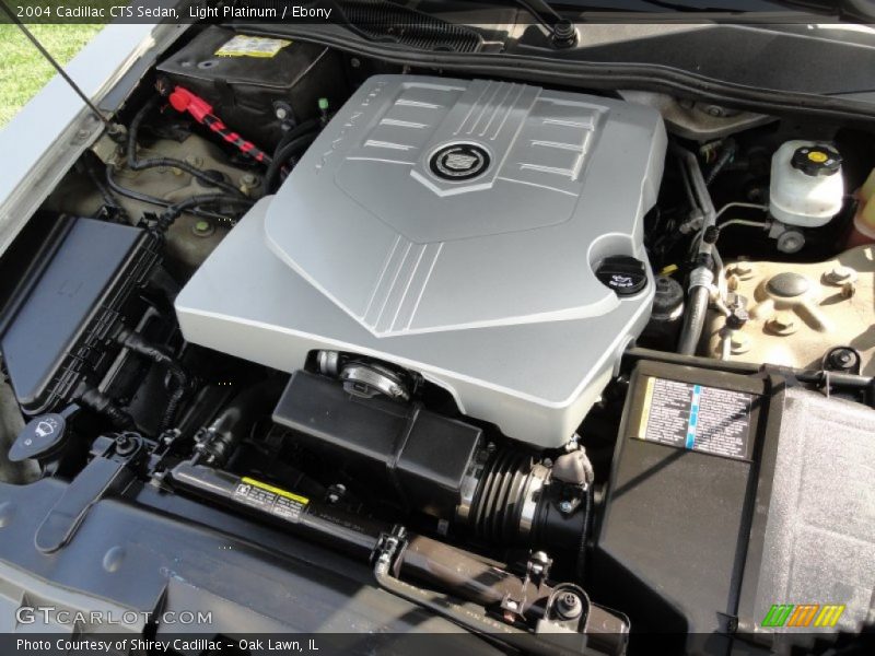 Light Platinum / Ebony 2004 Cadillac CTS Sedan