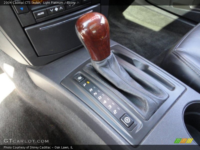 Light Platinum / Ebony 2004 Cadillac CTS Sedan