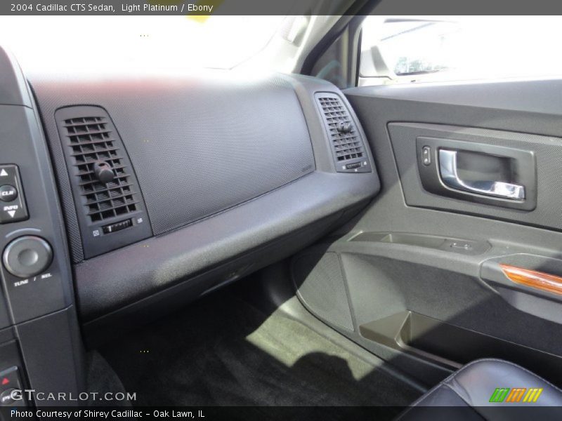 Light Platinum / Ebony 2004 Cadillac CTS Sedan