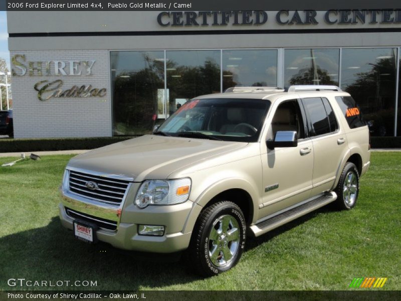 Pueblo Gold Metallic / Camel 2006 Ford Explorer Limited 4x4