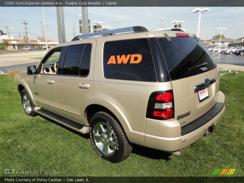 Pueblo Gold Metallic / Camel 2006 Ford Explorer Limited 4x4