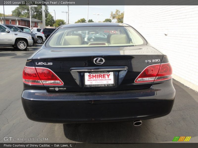 Blue Onyx Pearl / Cashmere 2005 Lexus ES 330