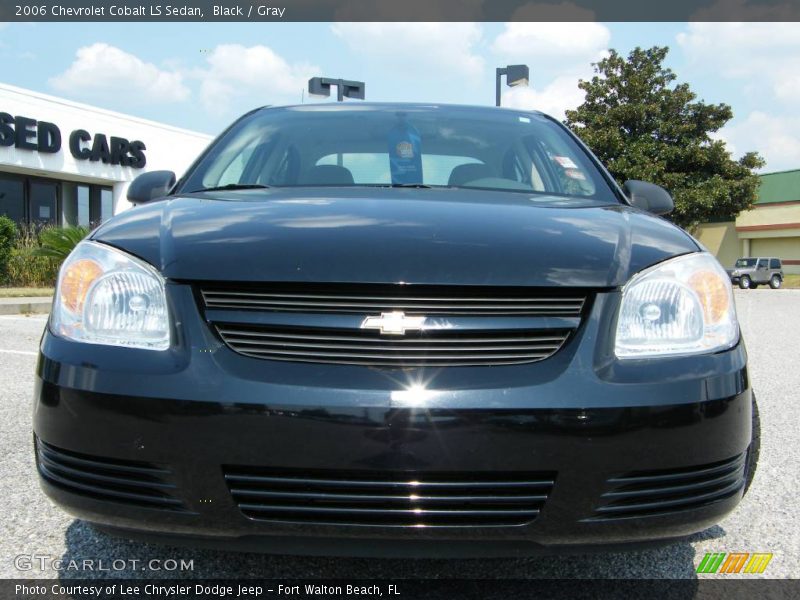 Black / Gray 2006 Chevrolet Cobalt LS Sedan