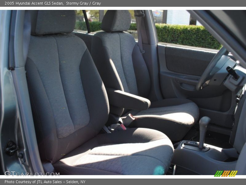 Stormy Gray / Gray 2005 Hyundai Accent GLS Sedan