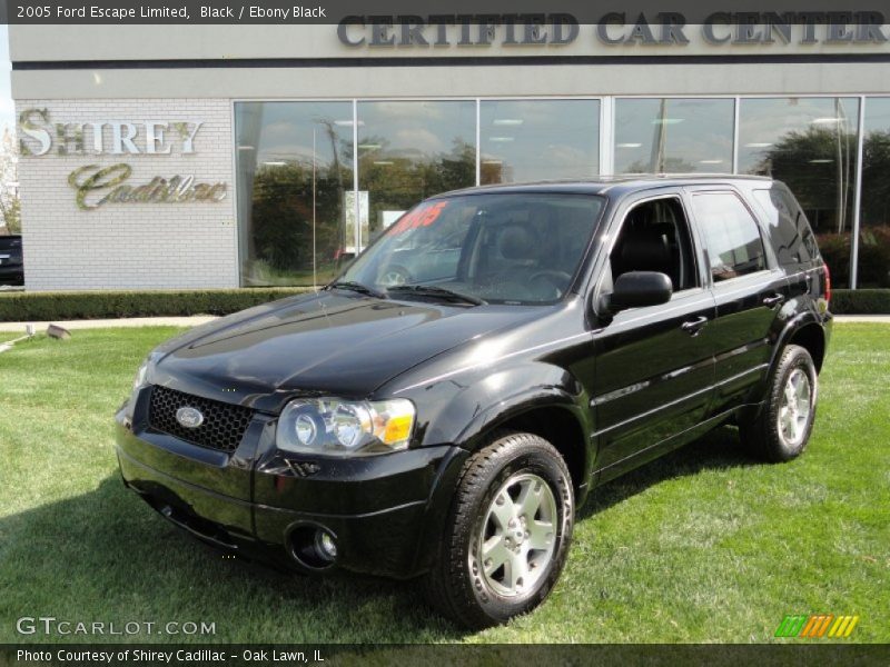 Black / Ebony Black 2005 Ford Escape Limited