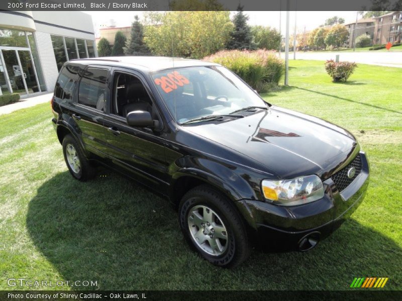 Black / Ebony Black 2005 Ford Escape Limited