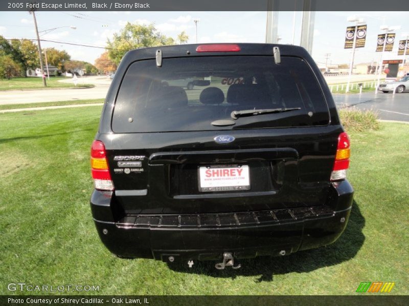 Black / Ebony Black 2005 Ford Escape Limited