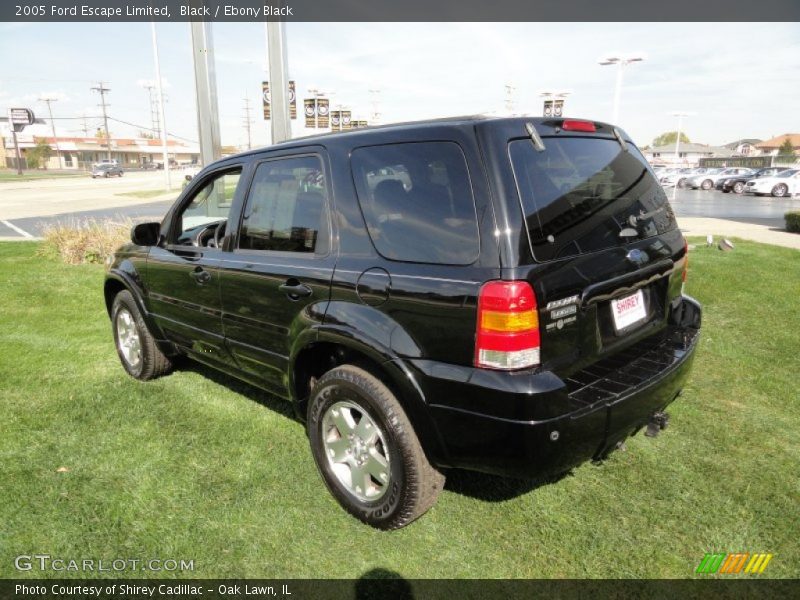 Black / Ebony Black 2005 Ford Escape Limited