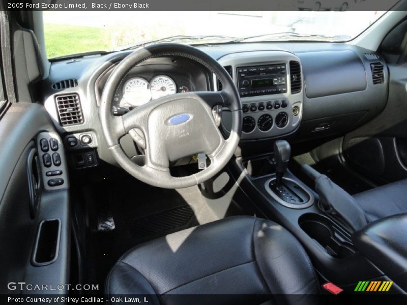 Black / Ebony Black 2005 Ford Escape Limited