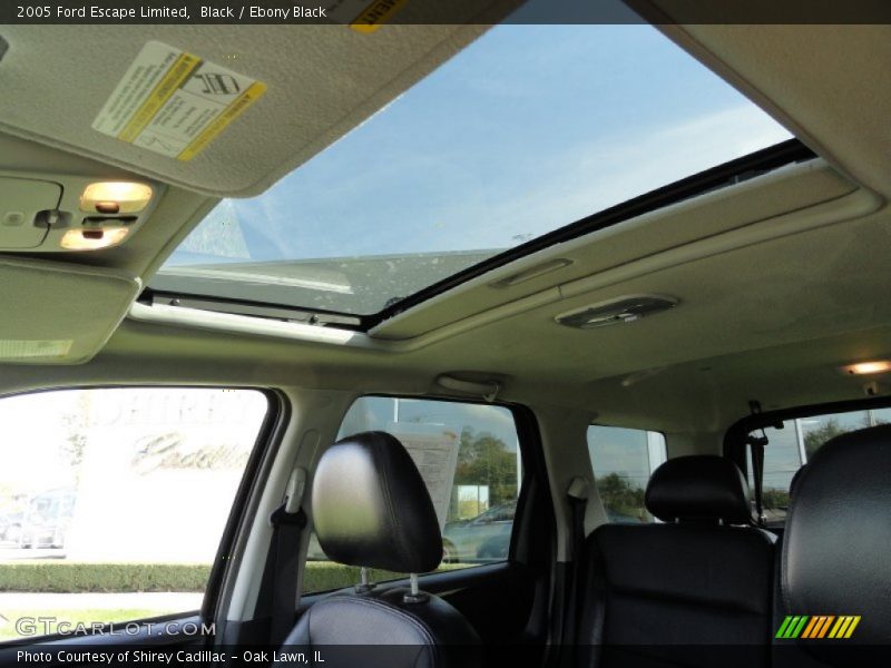 Black / Ebony Black 2005 Ford Escape Limited