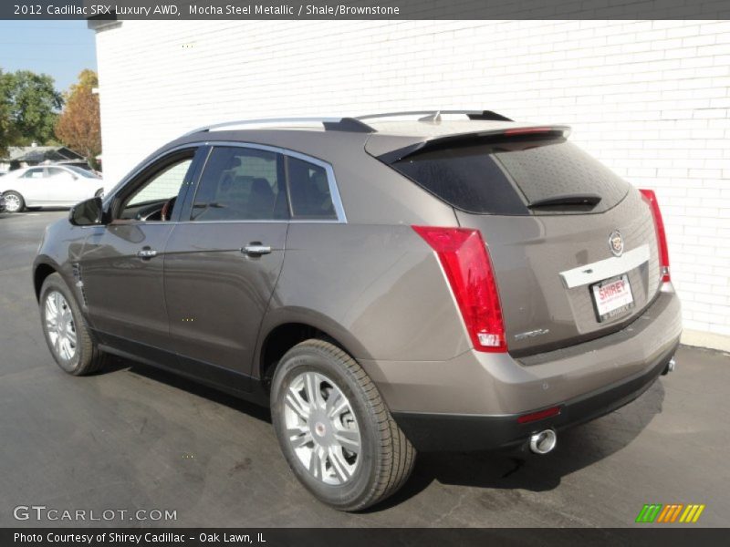 Mocha Steel Metallic / Shale/Brownstone 2012 Cadillac SRX Luxury AWD