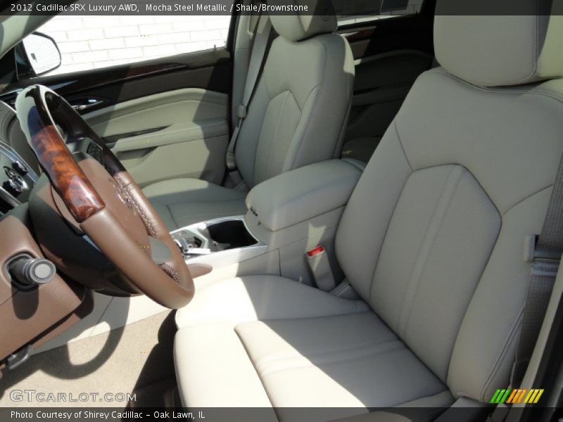 Mocha Steel Metallic / Shale/Brownstone 2012 Cadillac SRX Luxury AWD
