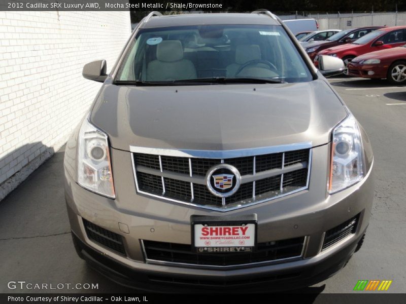 Mocha Steel Metallic / Shale/Brownstone 2012 Cadillac SRX Luxury AWD