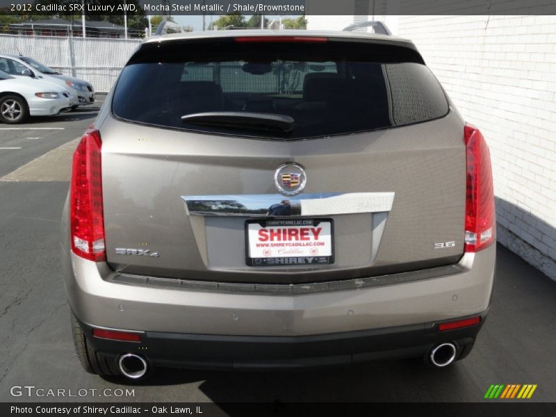 Mocha Steel Metallic / Shale/Brownstone 2012 Cadillac SRX Luxury AWD