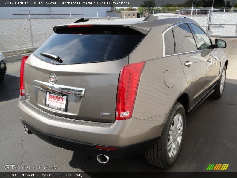 Mocha Steel Metallic / Shale/Brownstone 2012 Cadillac SRX Luxury AWD