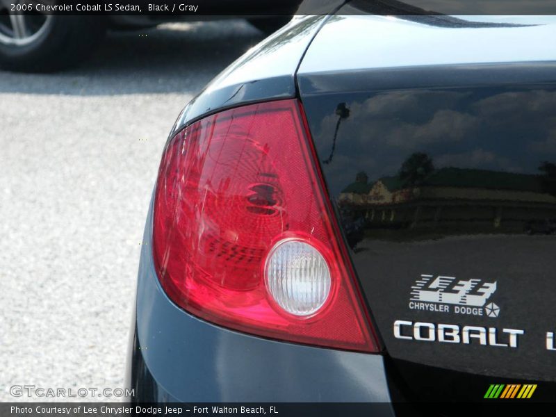 Black / Gray 2006 Chevrolet Cobalt LS Sedan