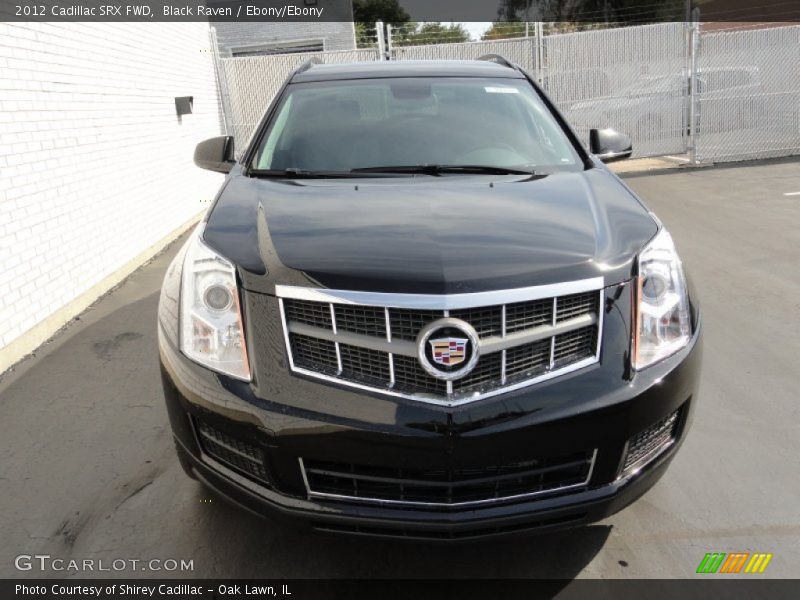 Black Raven / Ebony/Ebony 2012 Cadillac SRX FWD