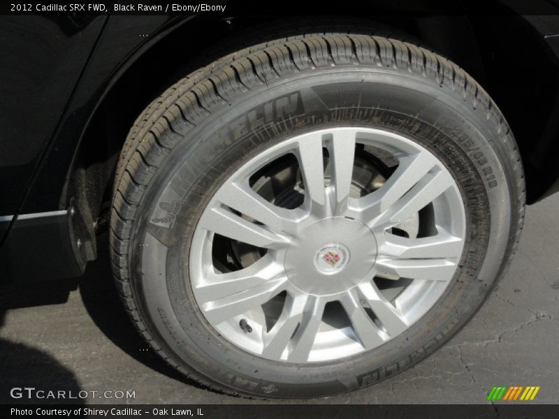 Black Raven / Ebony/Ebony 2012 Cadillac SRX FWD