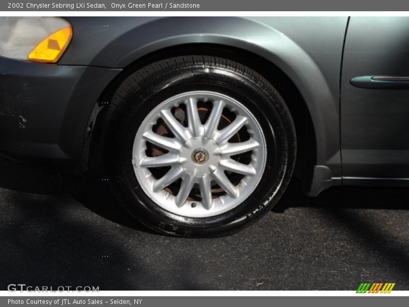 Onyx Green Pearl / Sandstone 2002 Chrysler Sebring LXi Sedan