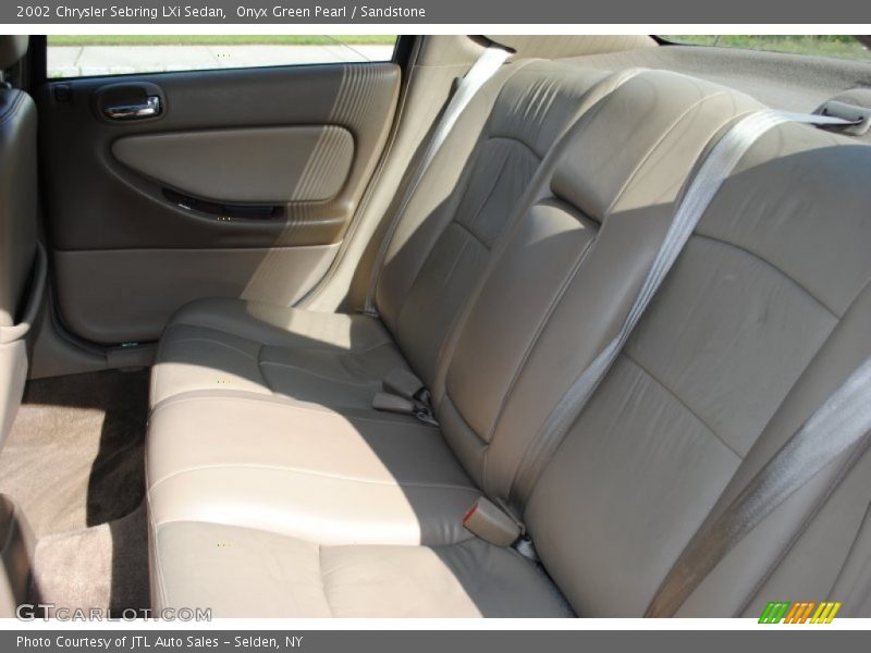 Onyx Green Pearl / Sandstone 2002 Chrysler Sebring LXi Sedan