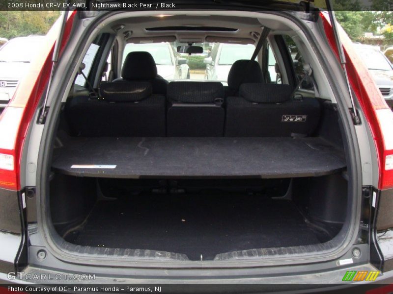 Nighthawk Black Pearl / Black 2008 Honda CR-V EX 4WD