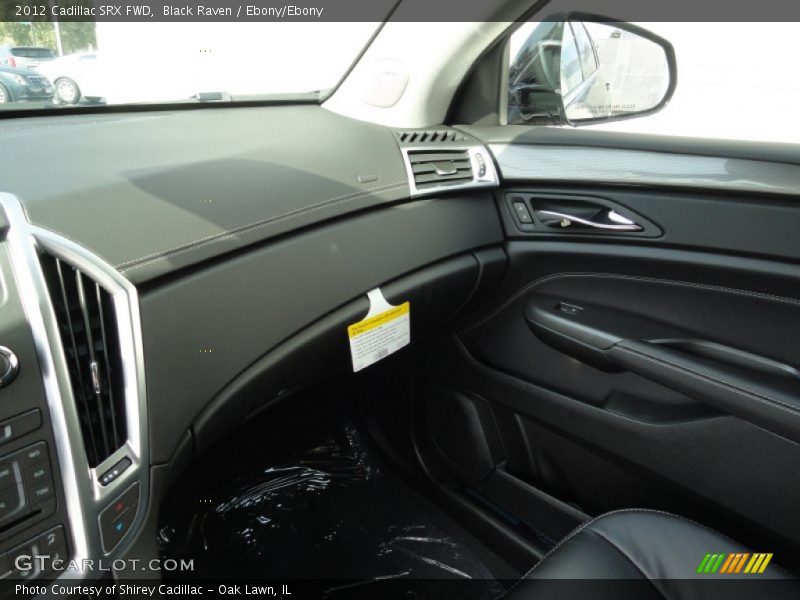 Black Raven / Ebony/Ebony 2012 Cadillac SRX FWD
