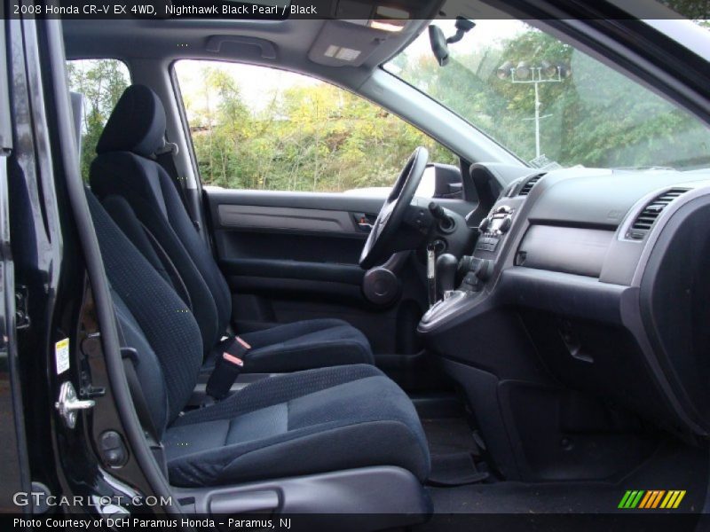 Nighthawk Black Pearl / Black 2008 Honda CR-V EX 4WD