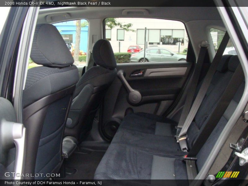 Nighthawk Black Pearl / Black 2008 Honda CR-V EX 4WD
