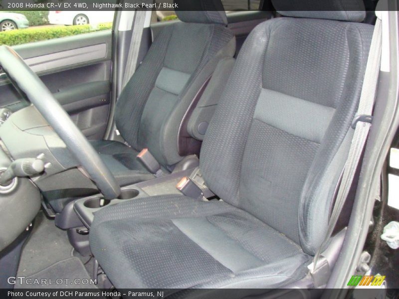 Nighthawk Black Pearl / Black 2008 Honda CR-V EX 4WD