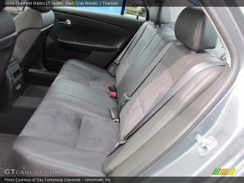 Dark Gray Metallic / Titanium 2009 Chevrolet Malibu LT Sedan