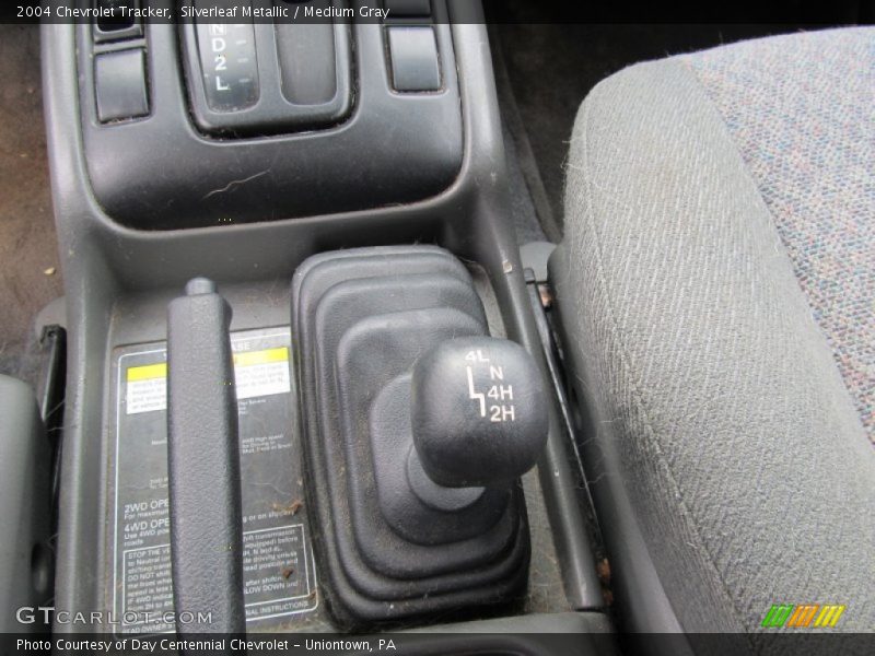 Controls of 2004 Tracker 