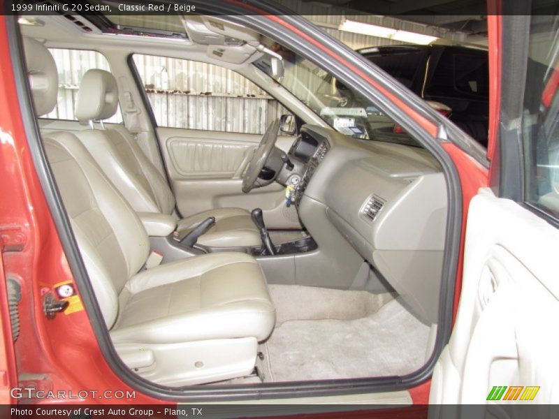 Classic Red / Beige 1999 Infiniti G 20 Sedan