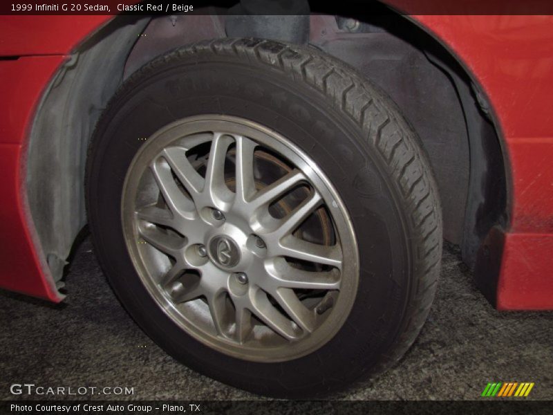 Classic Red / Beige 1999 Infiniti G 20 Sedan