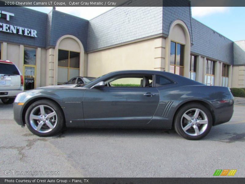 Cyber Gray Metallic / Gray 2010 Chevrolet Camaro LT Coupe