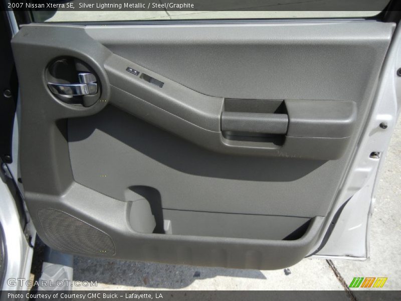 Silver Lightning Metallic / Steel/Graphite 2007 Nissan Xterra SE
