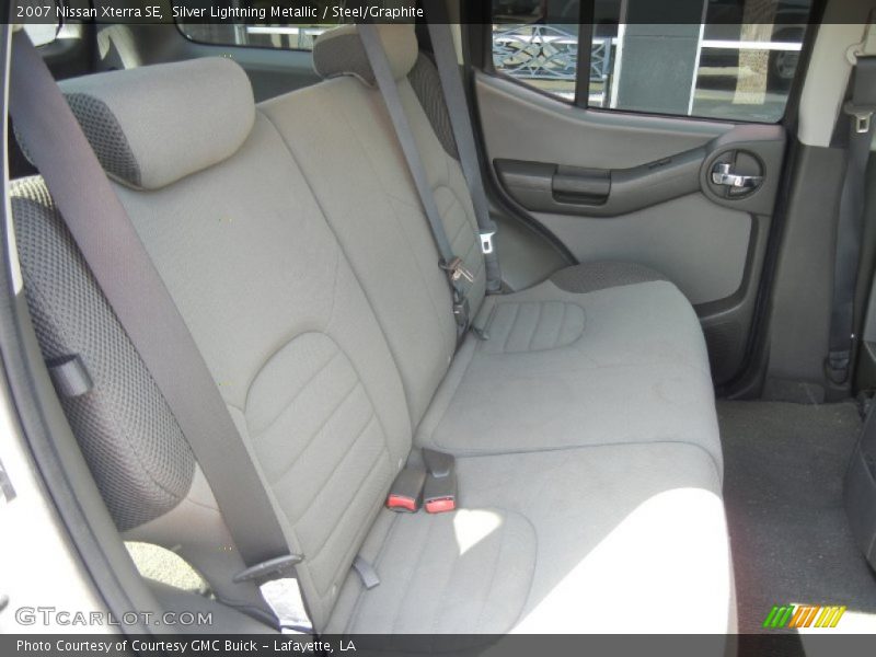 Silver Lightning Metallic / Steel/Graphite 2007 Nissan Xterra SE