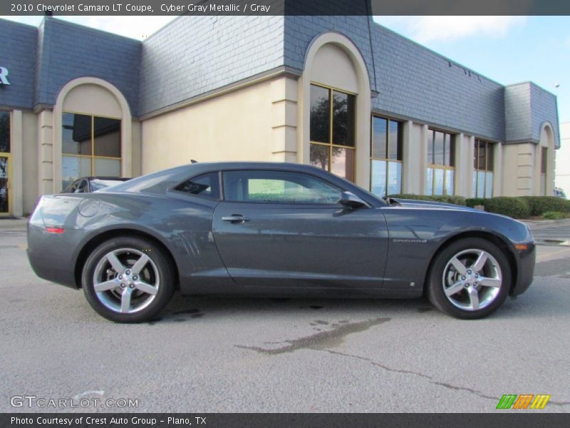 Cyber Gray Metallic / Gray 2010 Chevrolet Camaro LT Coupe