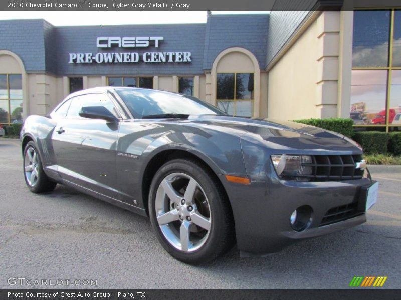 Cyber Gray Metallic / Gray 2010 Chevrolet Camaro LT Coupe