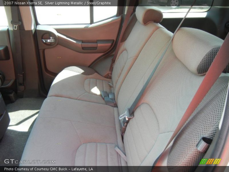 Silver Lightning Metallic / Steel/Graphite 2007 Nissan Xterra SE