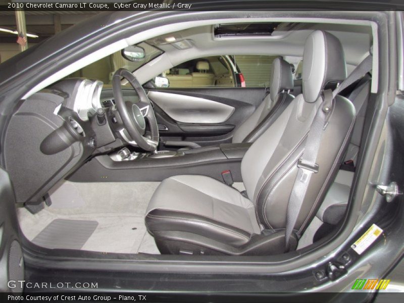 Cyber Gray Metallic / Gray 2010 Chevrolet Camaro LT Coupe