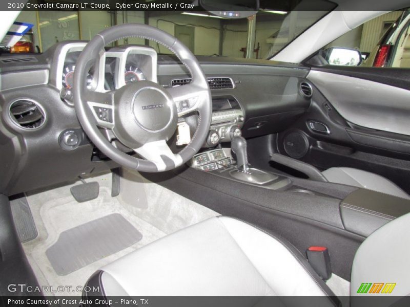 Cyber Gray Metallic / Gray 2010 Chevrolet Camaro LT Coupe