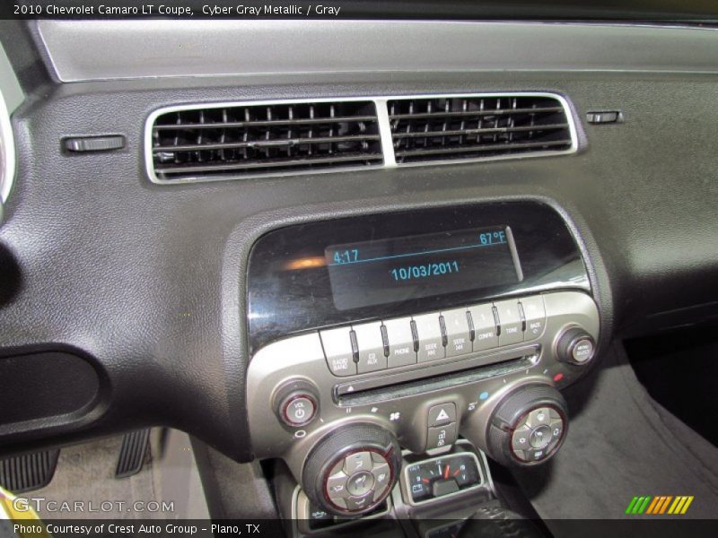 Cyber Gray Metallic / Gray 2010 Chevrolet Camaro LT Coupe