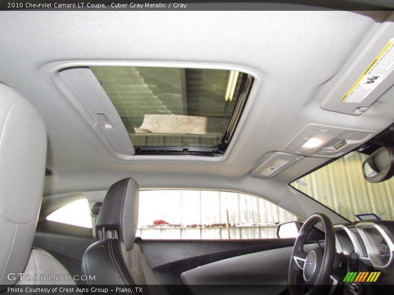 Cyber Gray Metallic / Gray 2010 Chevrolet Camaro LT Coupe