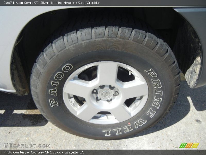 Silver Lightning Metallic / Steel/Graphite 2007 Nissan Xterra SE