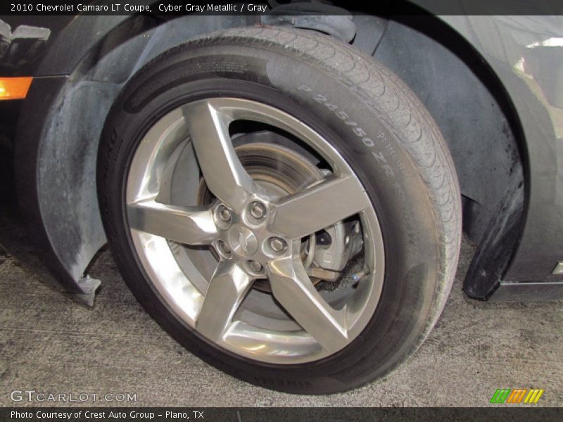 Cyber Gray Metallic / Gray 2010 Chevrolet Camaro LT Coupe