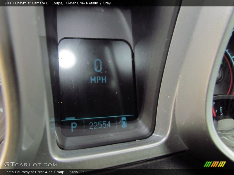 Cyber Gray Metallic / Gray 2010 Chevrolet Camaro LT Coupe