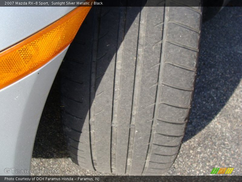 Sunlight Silver Metallic / Black 2007 Mazda RX-8 Sport