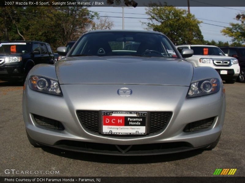 Sunlight Silver Metallic / Black 2007 Mazda RX-8 Sport