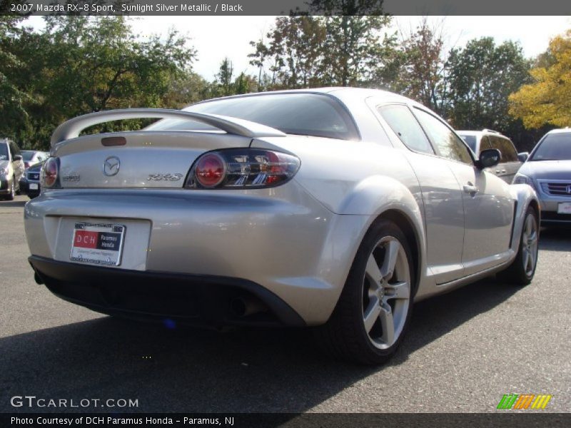 Sunlight Silver Metallic / Black 2007 Mazda RX-8 Sport
